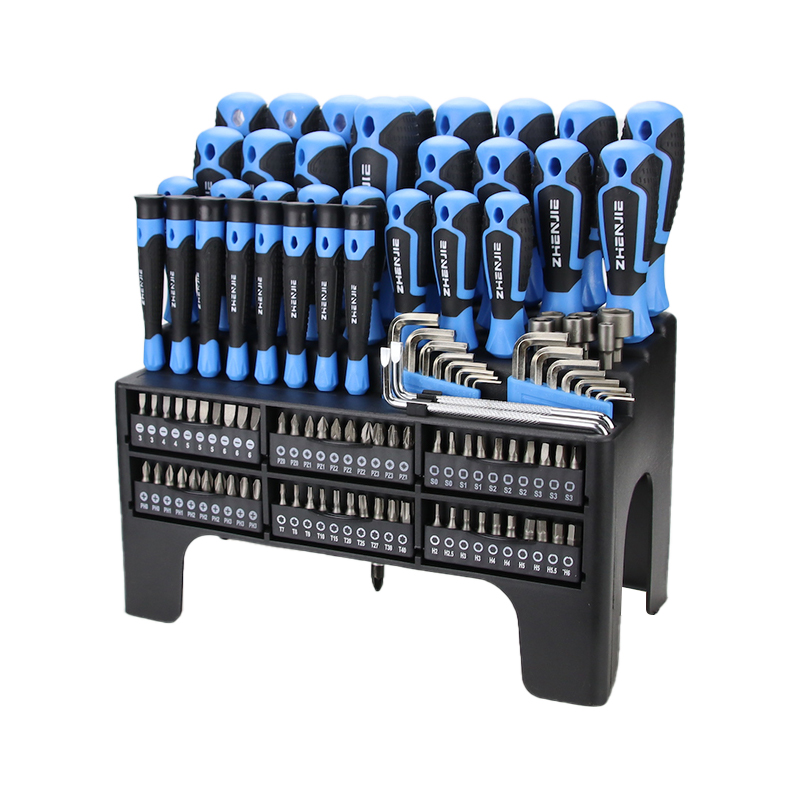 Screwdriver frenum possessor set cum manubrio: an efficient solution pro professional tools