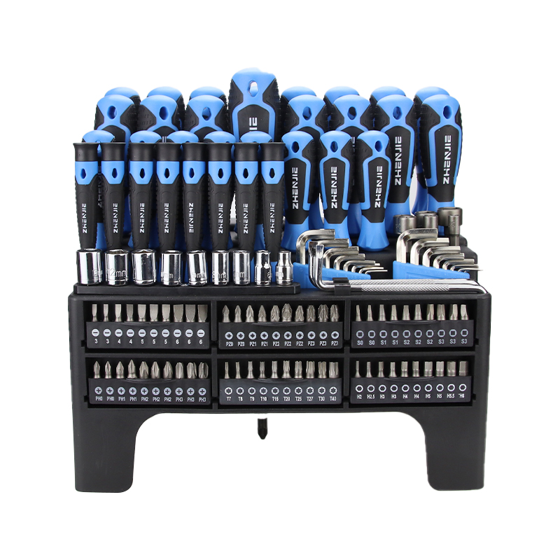 125pcs Plastic Shelf CRV Screwdriver Bit Socket Hex Key Nut Coegi Set