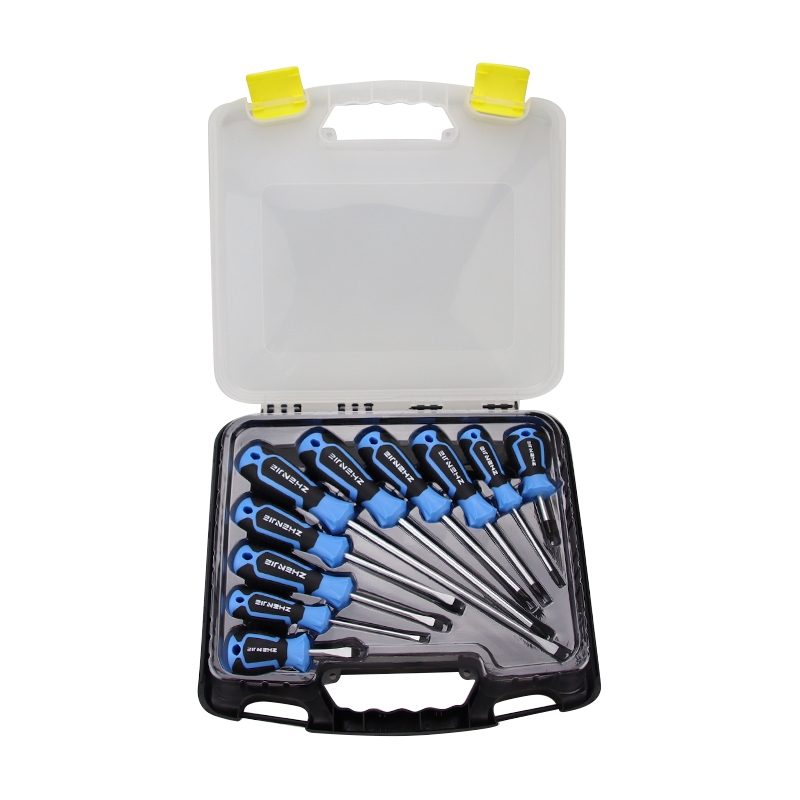 Screwdriver frenum possessor set cum manubrio: an efficient solution pro professional tools