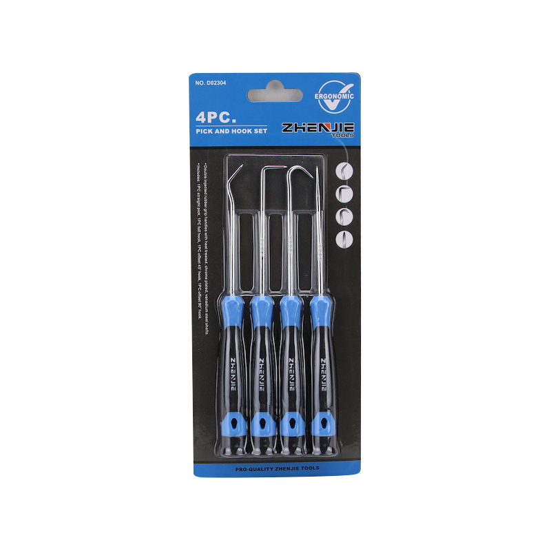 4pcs Plastic Box Packaging Delige & Hook Set