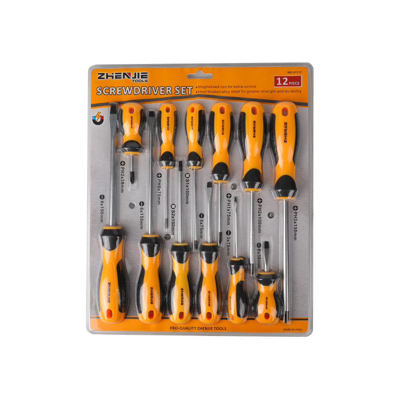 Screwdriver frenum possessor set cum manubrio: an efficient solution pro professional tools