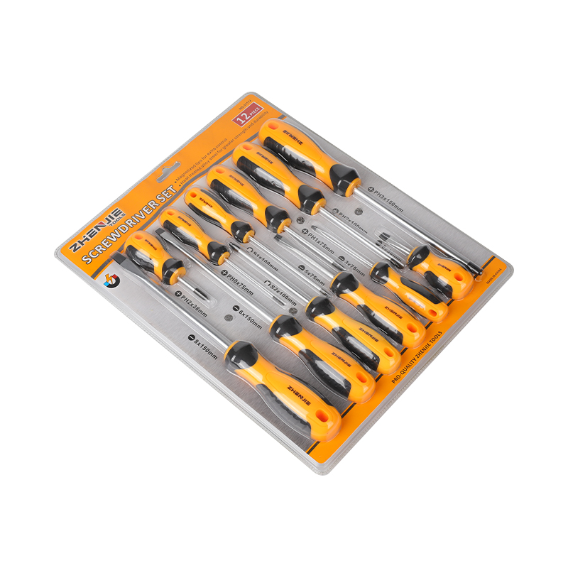 Screwdriver frenum possessor set cum manubrio: an efficient solution pro professional tools