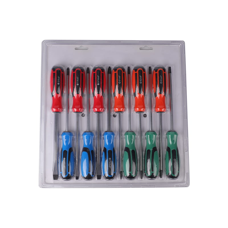 12pcs Mixta coloribus Professio Screwdriver Set