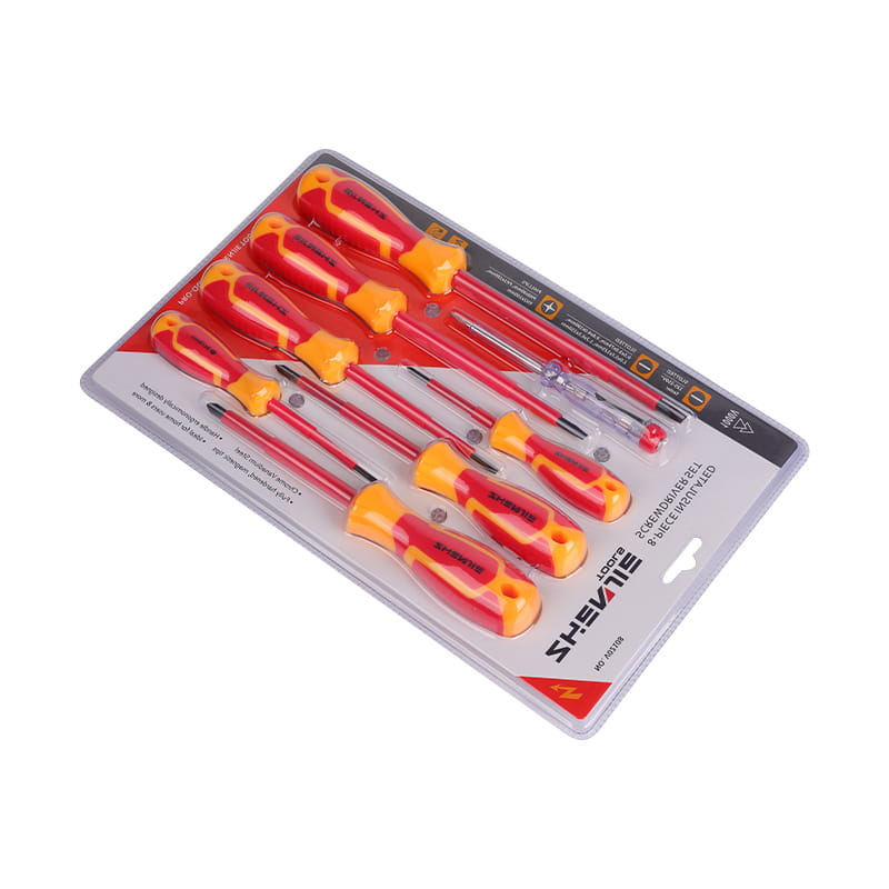 8Pcs Insulated Slotted Phillips Screwdriver ornamentum