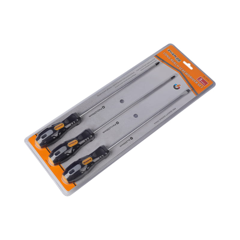 3pcs longe Screwdriver Set