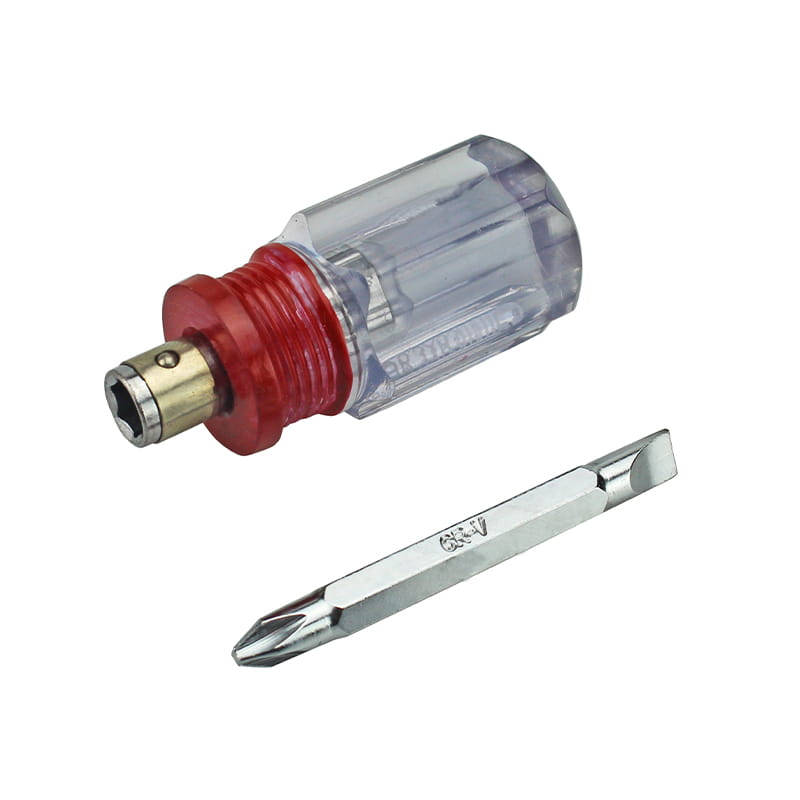 2 in 1 Stubby Palpate Slotted & Phillips Duplex postesque CRV Bit Set