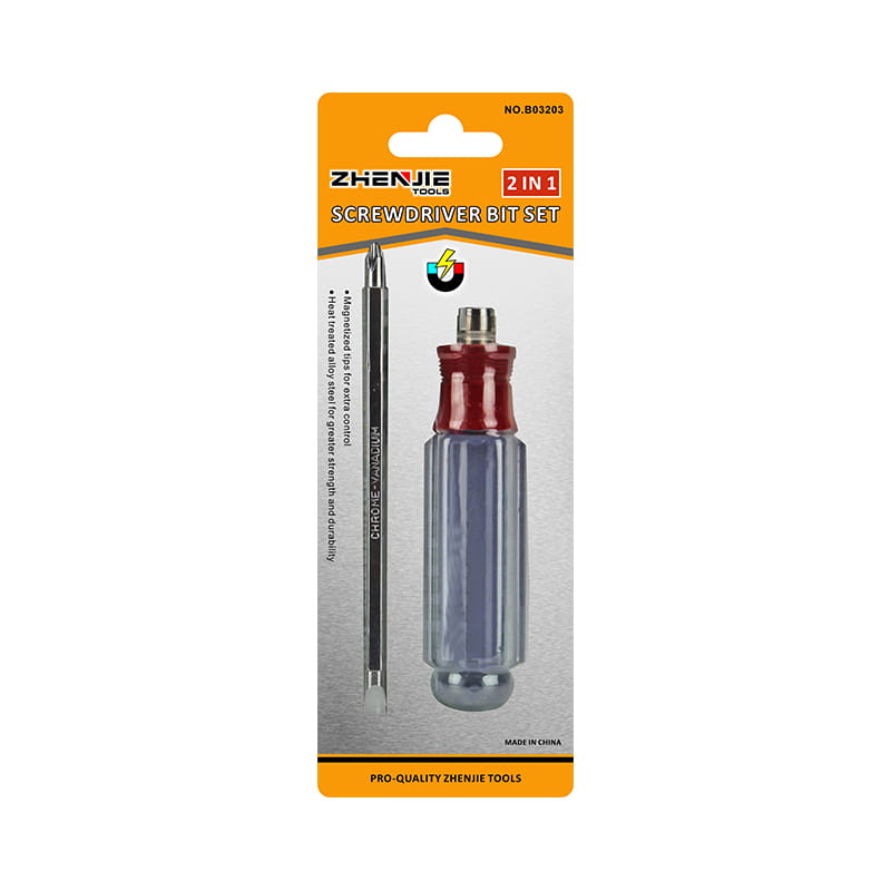 Screwdriver frenum possessor set cum manubrio: an efficient solution pro professional tools