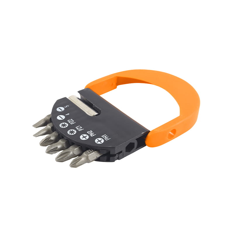 Plastic Bit Slotted Phillips Pozidriv CRV Bit Set