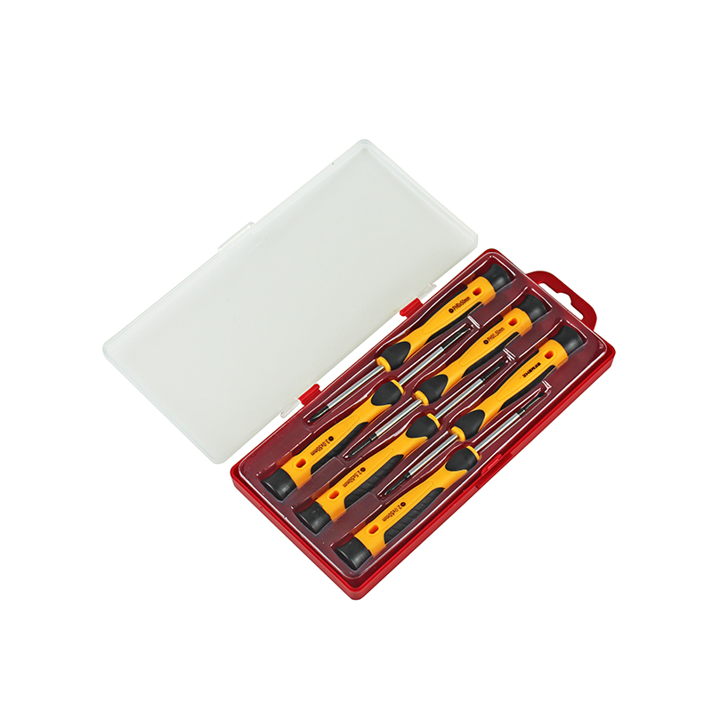 6pcs Plastic Box Packaging Slotted Phillips Subcision Screwdriver Set
